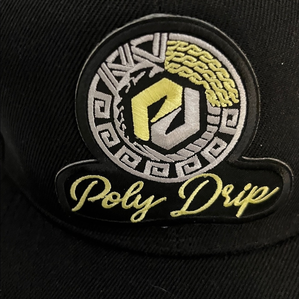 Poly Drip snap back hat - Picture 2 of 5